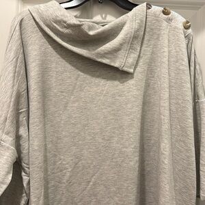ANTHROPOLOGIE TUNIC in Gray NWOT sz XL